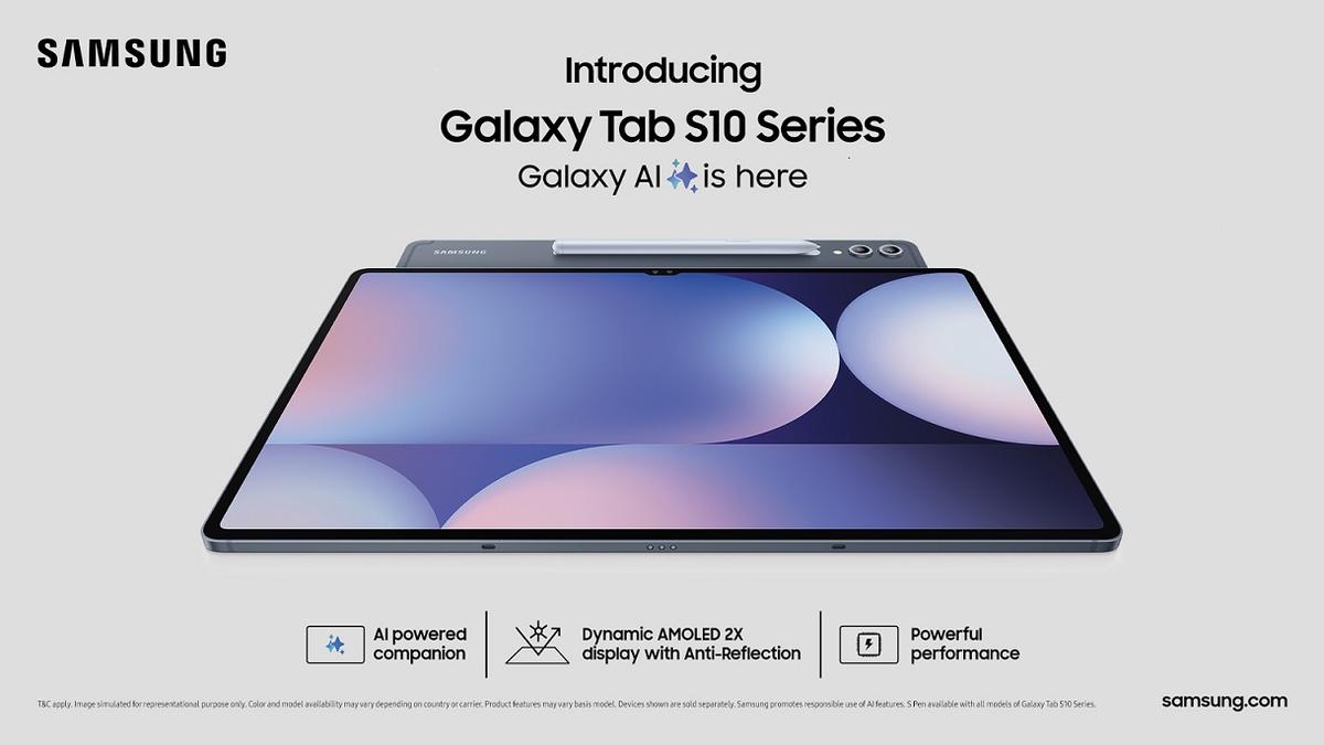 Samsung Galaxy Tab S10 Ultra and Tab S10+ launched in India, Price